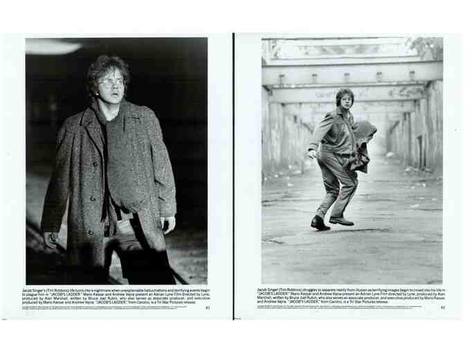 JACOBS LADDER, 1990, movie stills, COLLECTORS LOT, Tim Robbins, Elizabeth Pena