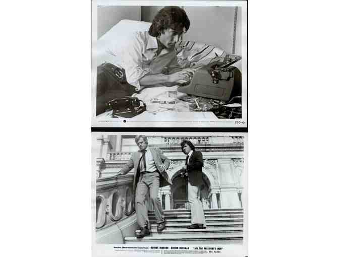 ALL THE PRESIDENTS MEN, 1976, movie stills, collectors lot, Robert Redford