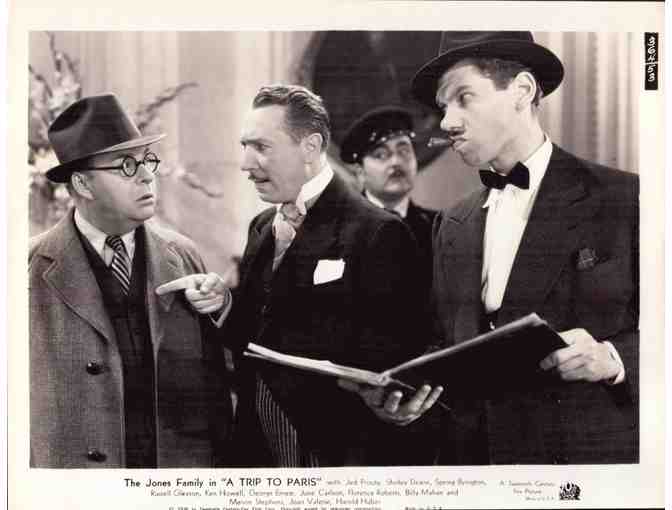 TRIP TO PARIS, 1938, movie stills, Jed Prouty, Spring Byington