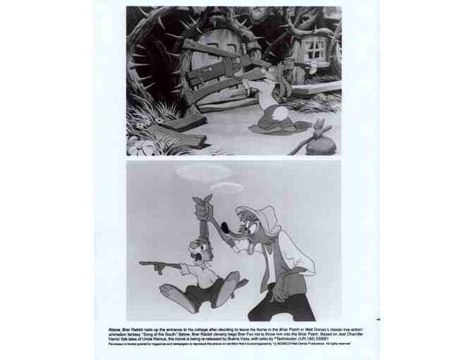 SONG OF THE SOUTH, 1946, movie stills, Walt Disney cartoon