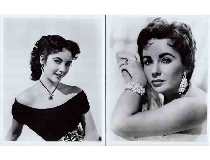 ELIZABETH TAYLOR, COLLECTORS LOT of portraits, stills or photos