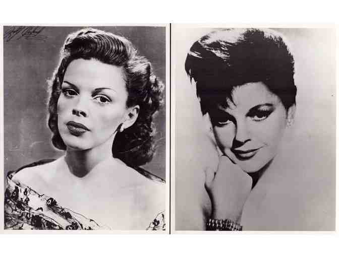 JUDY GARLAND, group of classic celebrity portraits, stills or photos