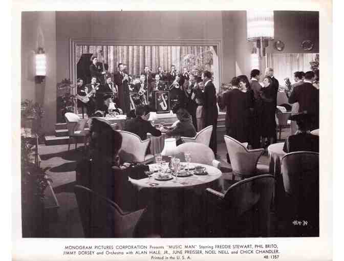 MUSIC MAN 1948 movie stills, Alan Hale Jr., Jimmy Dorsey and His Orchestra