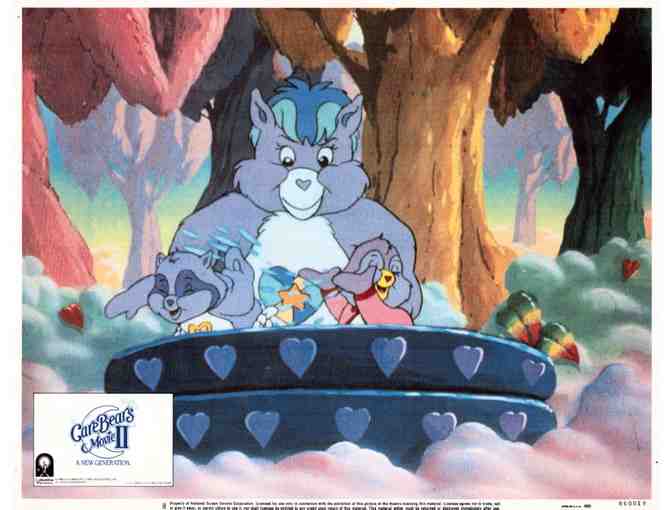 CARE BEARS MOVIE 2, 1986, lobby cards, animation sequel