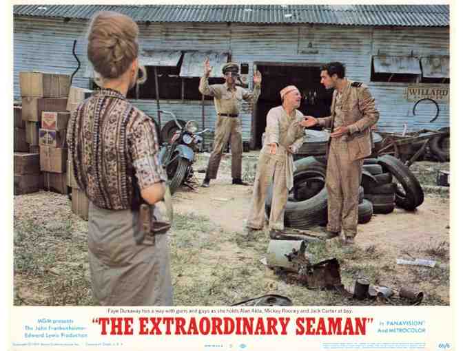 EXTRAORDINARY SEAMAN, 1969, lobby cards, David Niven