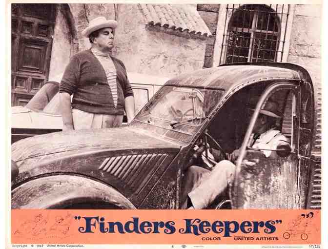 FINDERS KEEPERS, 1967, lobby card set, Cliff Richard, Robert Morley