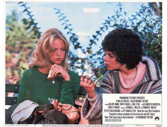 FOUL PLAY, 1978, lobby cards, Goldie Hawn, Chevy Chase, Dudley Moore