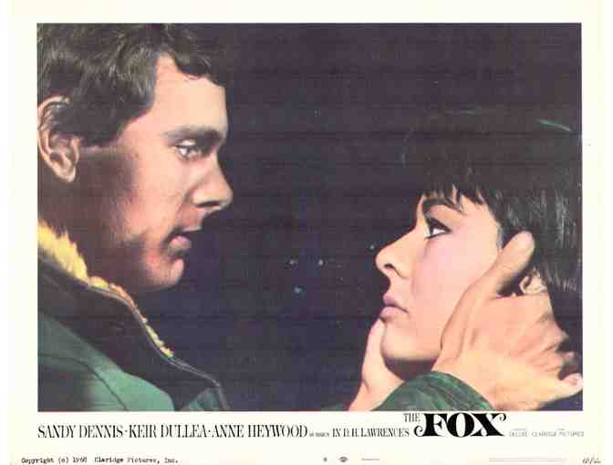 FOX, 1968, lobby cards, Sandy Dennis, Keir Dullea