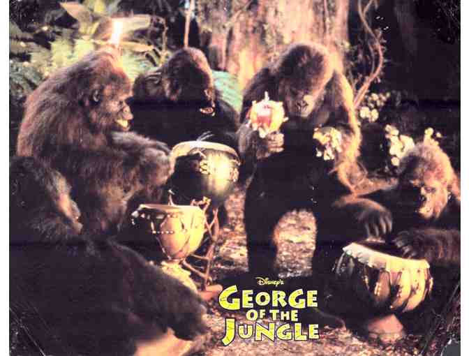 GEORGE OF THE JUNGLE, 1997, lobby cards, Brendan Fraser