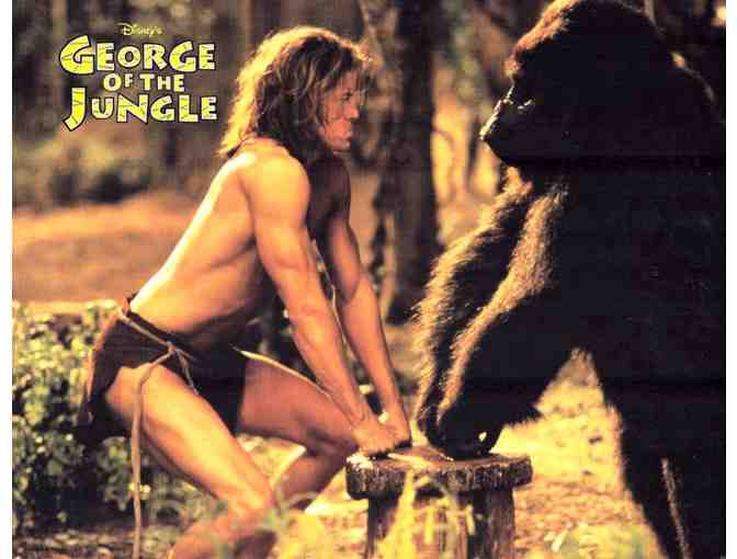 GEORGE OF THE JUNGLE, 1997, lobby cards, Brendan Fraser