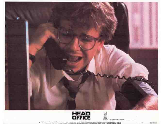 HEAD OFFICE, 1986, lobby cards, Rick Moranis, Judge Reinhold