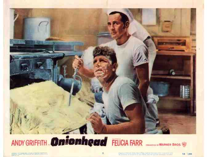 ONIONHEAD, 1958, lobby cards, Andy Griffith, Felicia Farr