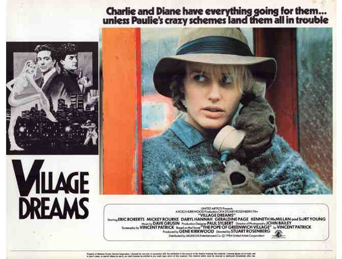 POPE OF GREENWICH VILLAGE, 1984, lobby cards, Eric Roberts