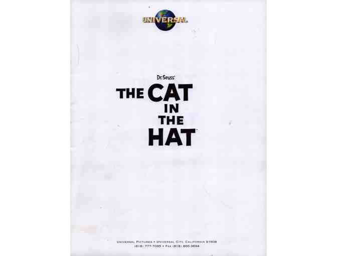 CAT IN THE HAT, 2003, presskit, Mike Myers, Dakota Fanning