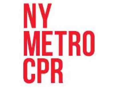 NY Metro CPR - Semi-Private Pediatric CPR for 3 people ($390 Value)