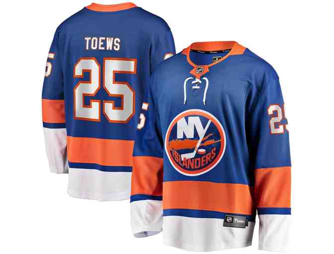 Devon Toews NY Islanders Fanatics Home Breakaway Player Jersey - $160 Value SIZE L