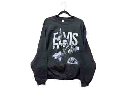 Elvis Presley - Sun Record Company Black Sweatshirt - SIZE L