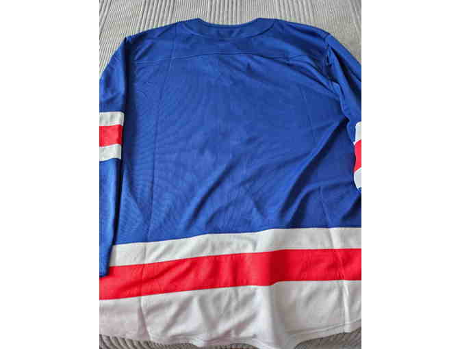 NHL Rangers Jersey Signed by Rangers Goalie Jonathan Quick - $200 Value - Size L