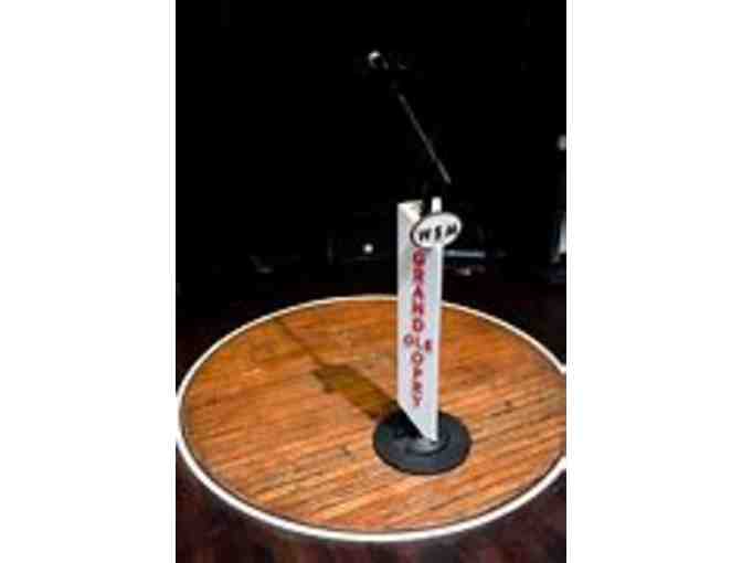 Grand Ole Opry Show and Backstage Tour Package for Two