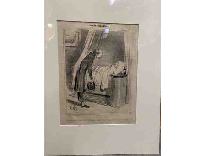 Honore Daumier vintage lithograph prints