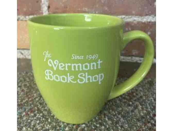 Vermont Book Shop Gift Card and Mug