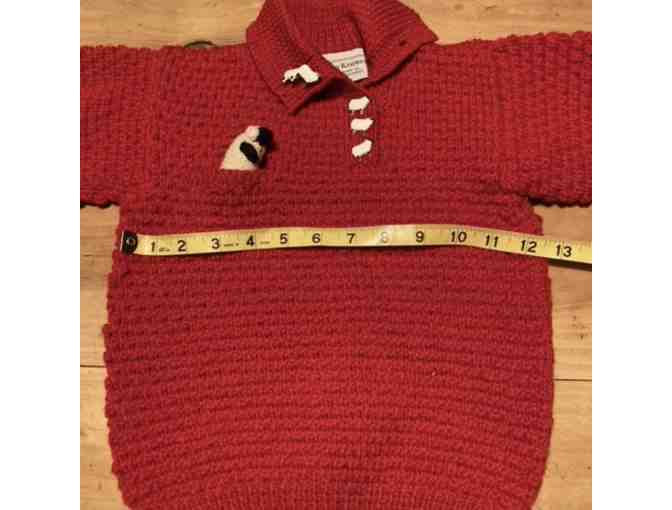 Wool Toddler Sweater- Sheep