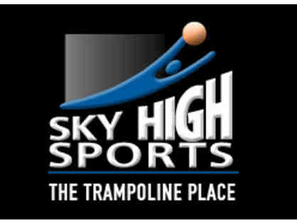 Five (5) 1-Hour Jumping at Sky High Sports Trampoline Park in Niles