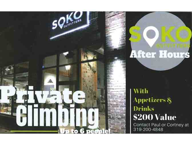 SOKO Climb Party for 6