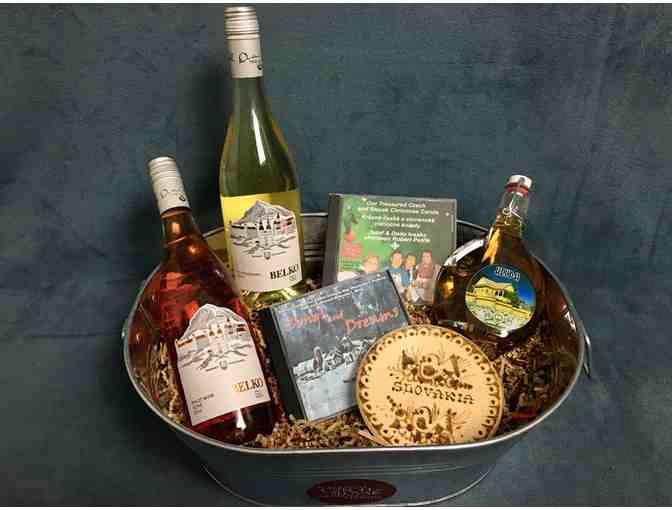 Slovakian Wine Gift Basket