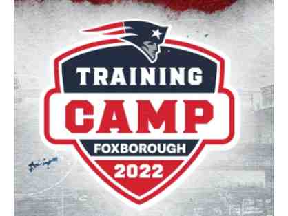 Family 4-pack of VIP Hospitality Tickets to the 8/16 NE Patriots 2022 Training Camp