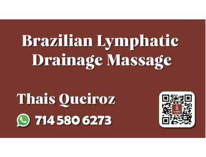 Raffle for $140 One Hour Lymphatic Massage at Lymph Experience