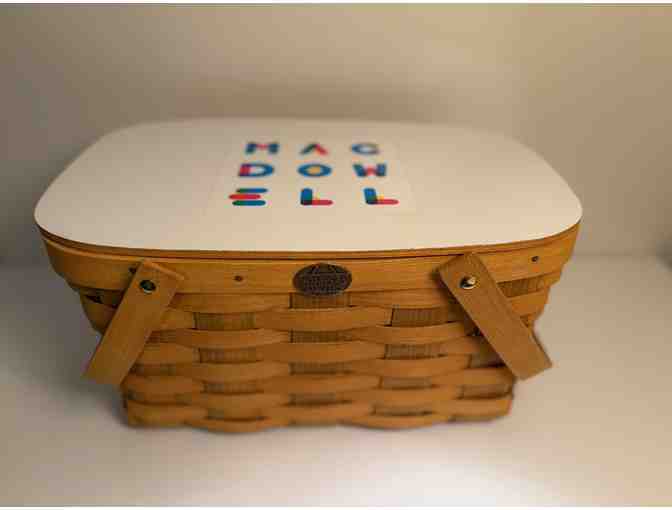MacDowell Colony Picnic Basket and Book