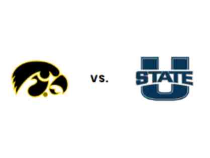 2 Tickets Iowa Football Season Opener vs Utah State