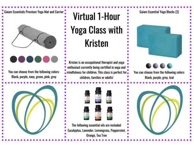1-Hour Yoga Class and Basket