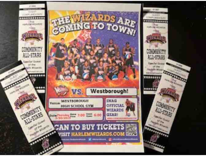 Harlem Wizards - 4 Tickets for 3/30/23 Show at Westborough High School - Photo 1