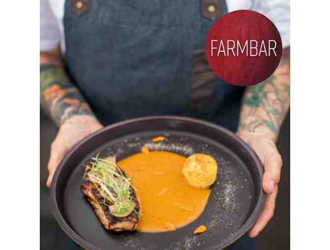 Farm Bar Dinner for 2 with Wine Pairings