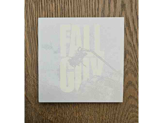 The Fall Guy - Sleeveless Tank Top (Adult Size X-Large) and Postit Sticky Note