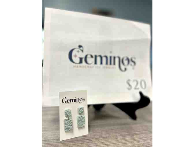 Gemino's Jewelry Earrings & Gift Certificate