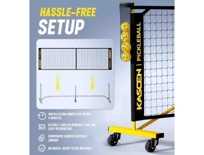 KASCEN PICKLEBALL NET SET