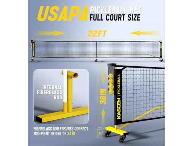KASCEN PICKLEBALL NET SET