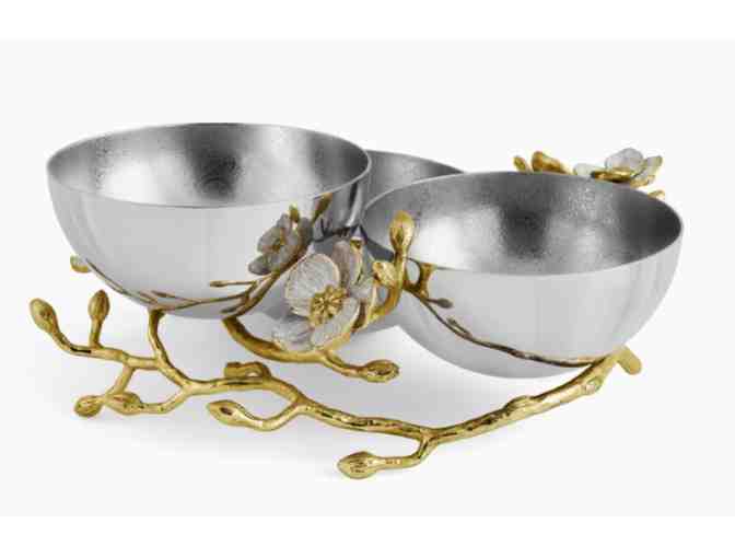 Michael Aram Orchid Low Bowl