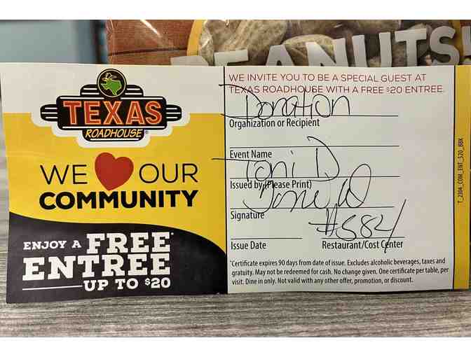 Texas Roadhouse Gift Basket