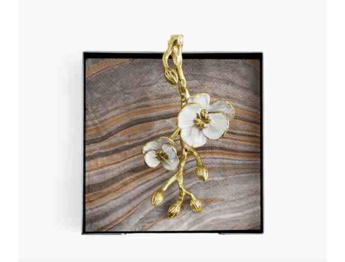 Orchid Cocktail Napkin Holder