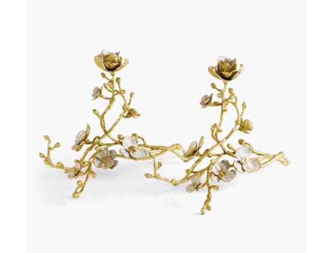 Michael Aram Orchid Sculptural Candleholders