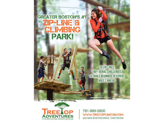 Tree Top Adventures - 2 tickets for fun!