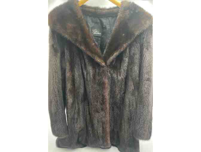 Furs by Truesdale Female Mahogany Mink Coat - Photo 1