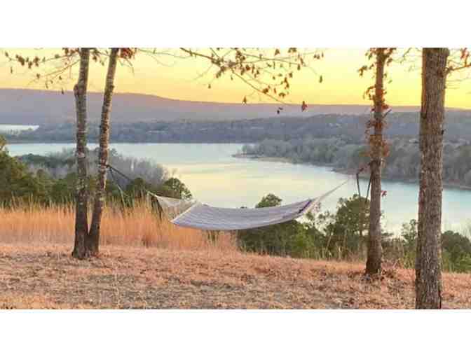 Glamp on Greers Ferry Lake in the Ozarks