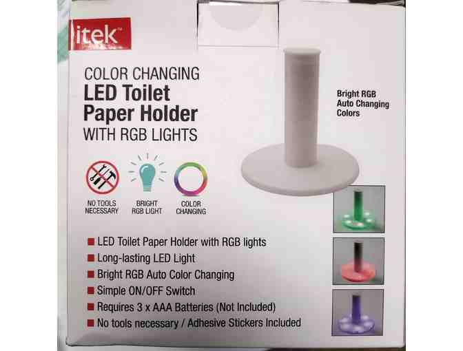 LED Lighted Bathroom Roll