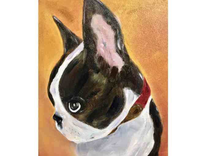 Pet Portrait by Artist Susan Fogwell #1