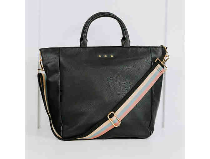 Kaia Vegan Leather Commuter Tote - Photo 1